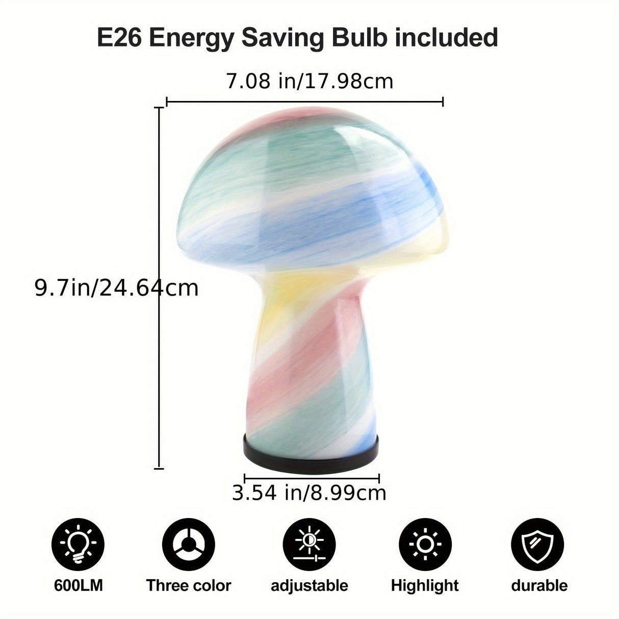 Lekfull Svamp Lampa - Förfinad Atmosfär med en Retro Tvist Carvallo