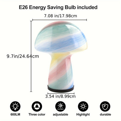 Lekfull Svamp Lampa - Förfinad Atmosfär med en Retro Tvist Carvallo