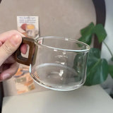 Valmere Artisan Glas Kopp & Fatset – 3 Delar i Glas och Valnöt Hemnix