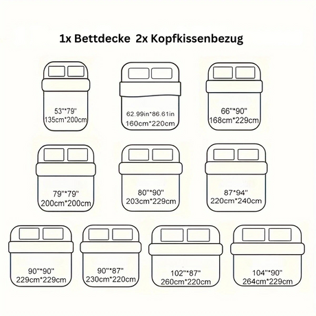 CozyNest Duvet Set - Mysigt & Andningsbart Patchwork-sängklädset Carvallo