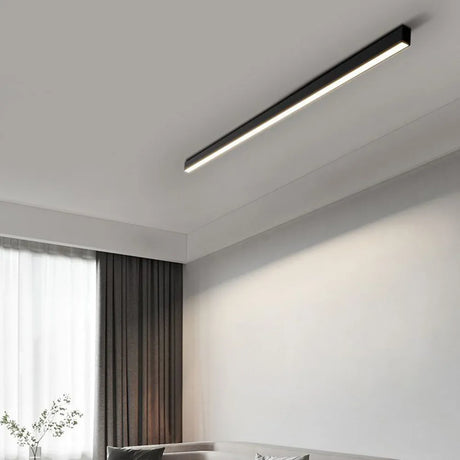 LED taklampa modern svart metall design Carvallo