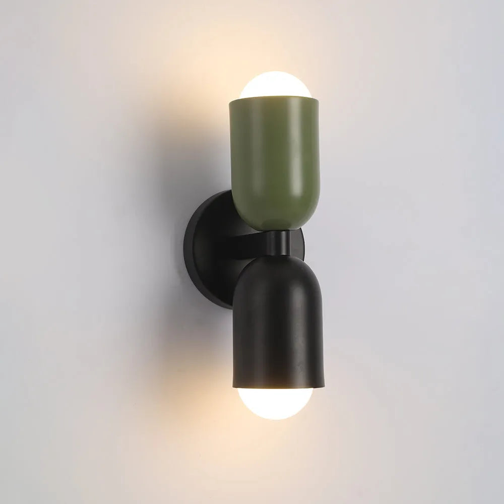 Vägglampa Skandinavisk Metall Inomhuslampa Carvallo