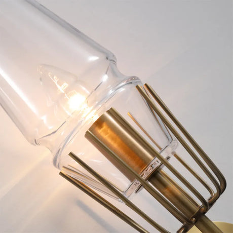 Vägglampa Modern Mässing Glas Sconce Carvallo