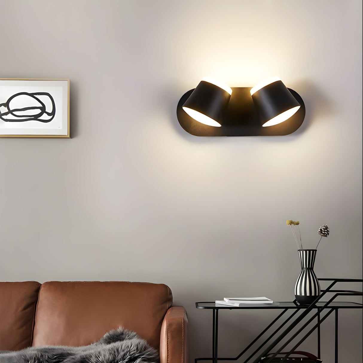 BrightWay Light – Justerbar 360-graders LED-vägglampa Carvallo