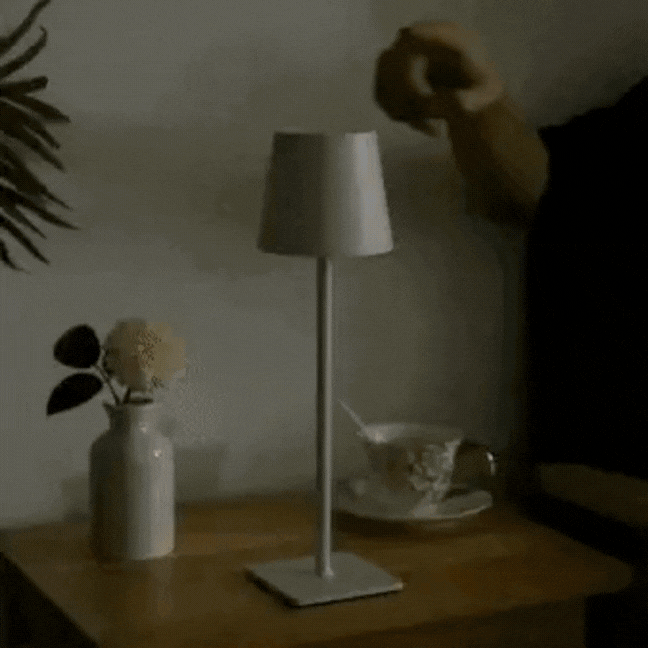 Uppladdningsbar bordslampa Carvallo