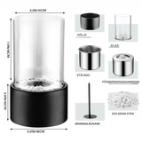 AuroraFlame – Förtrollande oljelampa i antik stil Carvallo