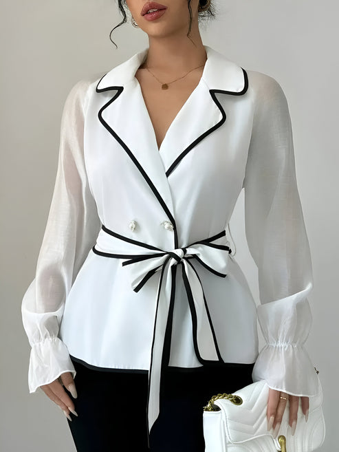 Fina Dam Klänningar Tidlös Elegans Modern Design 100% Polyester