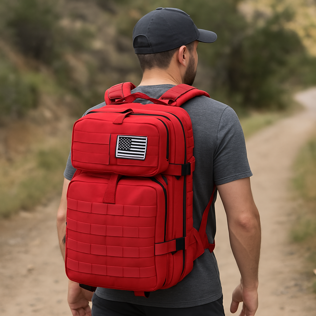 Taktisk Ryggsäck 50L Militär Utomhus Ryggsäck Carvallo