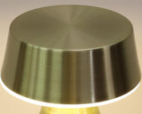 Modern konisk järnbordslampa – USB-laddnings-LED för snygg inredning MILA Sverige