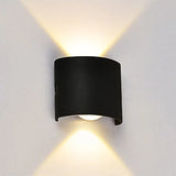 Vägglampa Modern Vit LED Vattentålig Lampa Carvallo
