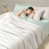 Kylig sommarfilt – Mjuk, hudvänlig och bekväm | För varma sommarnätter Carvallo