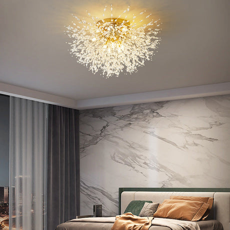 Luna Elegante LED Henglampor - Vit och Guld Metall för Vardagsrum och Matrum Carvallo