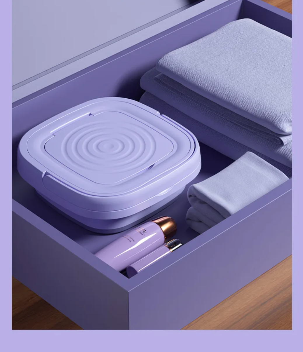 Hopfällbar & Portabel Tvättmaskin-VaruZ-Hemnix