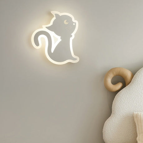 WhiskerGlow LED-vägglampa – lekfull kattinspirerad accent MILA Sverige
