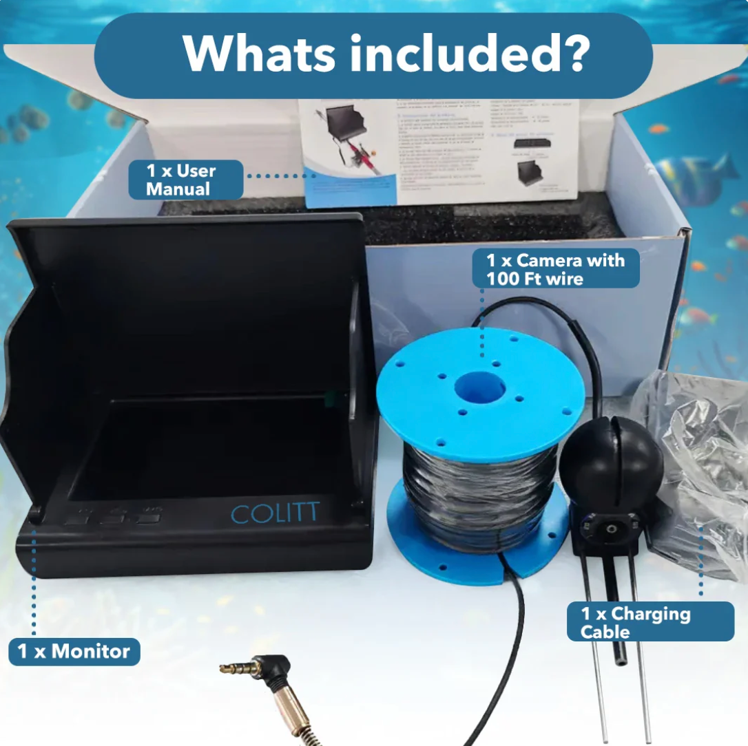 Colitt Fiskekamera med 30 meter kabel-VaruZ-Hemnix