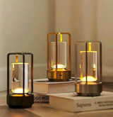 Lumière d'Orée – Trådlös designlampa i kristall och metall-VaruZ-Hemnix