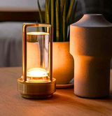 Lumière d'Orée – Trådlös designlampa i kristall och metall-VaruZ-Hemnix