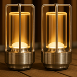 Lumière d'Orée – Trådlös designlampa i kristall och metall-VaruZ-Silver-Hemnix