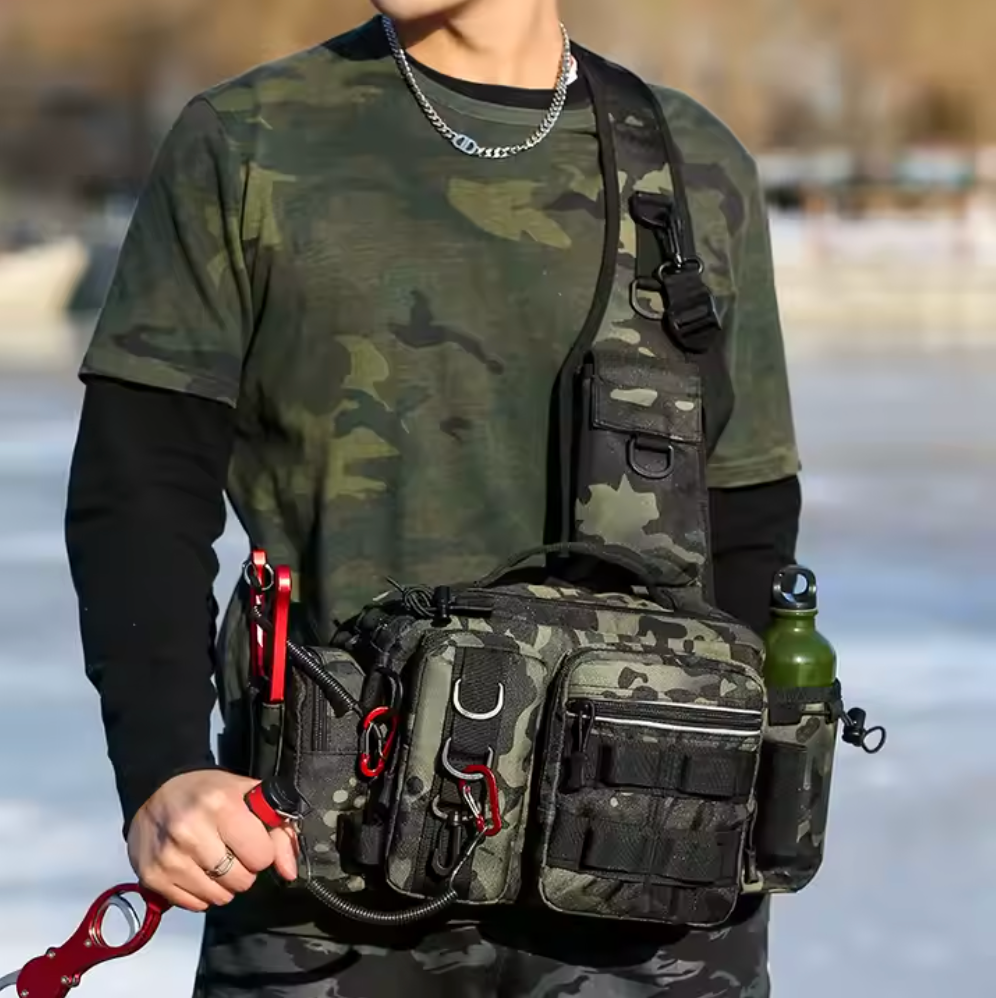 Fiskeväska med Axel- & Midjebälte-VaruZ-Hemnix