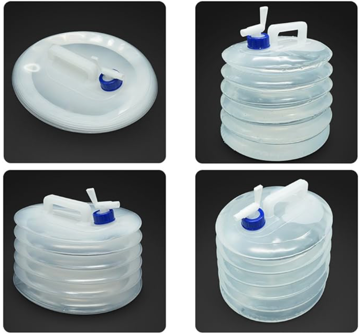 Hopfällbar Vattenbehållare 5–15L-VaruZ-Hemnix