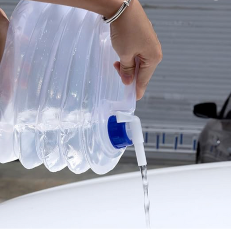 Hopfällbar Vattenbehållare 5–15L-VaruZ-Hemnix