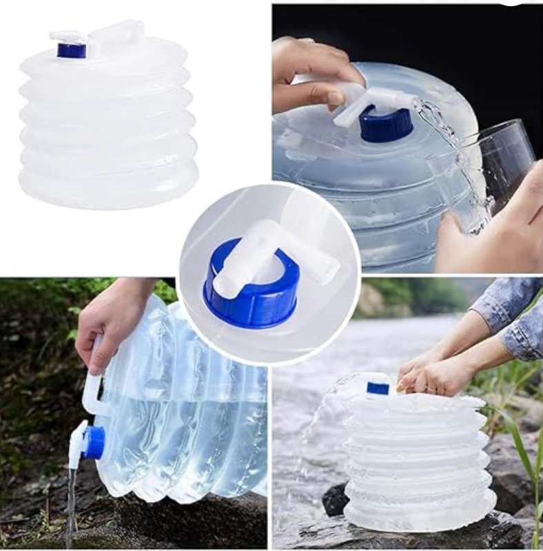 Hopfällbar Vattenbehållare 5–15L-VaruZ-Hemnix