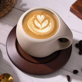 Exklusiv Keramikkopp med Träfat – 250 ml-VaruZ-Hemnix