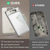 Royaleva Repellerande Rostfritt Stål Skärbräda Carvallo