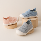 Barn Slip On Andningsbara Mesh Sneakers Carvallo