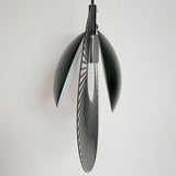 Minimalistisk Svart Metall Hänglampa för Matrum Carvallo