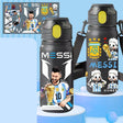 Termosflaska Messi - Fotboll Vattenflaska Footballdinho