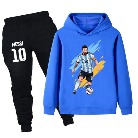Lionel Messi Träningsoverall för Barn - Argentina Footballdinho