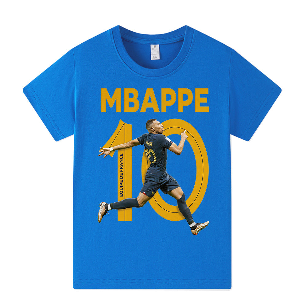 Mbappé Fotbolls T-shirt för Barn - Mbappe Footballdinho