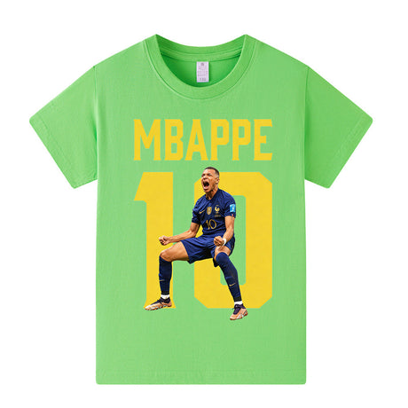 Mbappé Fotbolls T-shirt för Barn Footballdinho