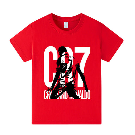 Cristiano Ronaldo Fotbolls T-shirt för Barn - Sportig Footballdinho