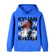 Kylian Mbappé Fotbolls Hoodie för Barn - Mbappe Footballdinho