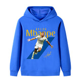 Mbappé Fotbolls Hoodie för Barn Footballdinho
