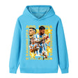 Lionel Messi Fotbolls Hoodie för Barn - Cool Design Footballdinho