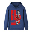 Cristiano Ronaldo Fotbolls Hoodie för Barn - Manchester United Footballdinho
