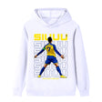 Ronaldo Fotbolls Hoodie för Barn - Cool Design Footballdinho