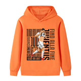 Ronaldo Fotbolls Hoodie för Barn - Juventus - Style Footballdinho