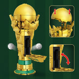 Fotbolls Supporterprodukt - Guld Footballdinho