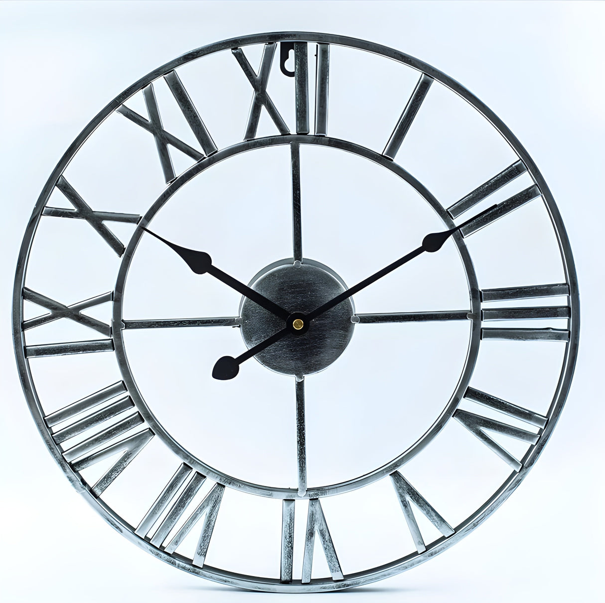 MetalFrame Klocka – Modern 3D Stor Vägghängd Klocka Carvallo