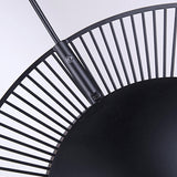 Minimalistisk Svart Metall Hänglampa för Matrum Carvallo