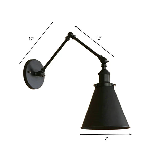 RusticBeam - Lantgård kon vägglampa Carvallo