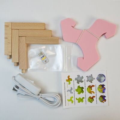 DIY Mondlampe LED Nachtlicht USB Dekorative Tischlampe MILA Sverige