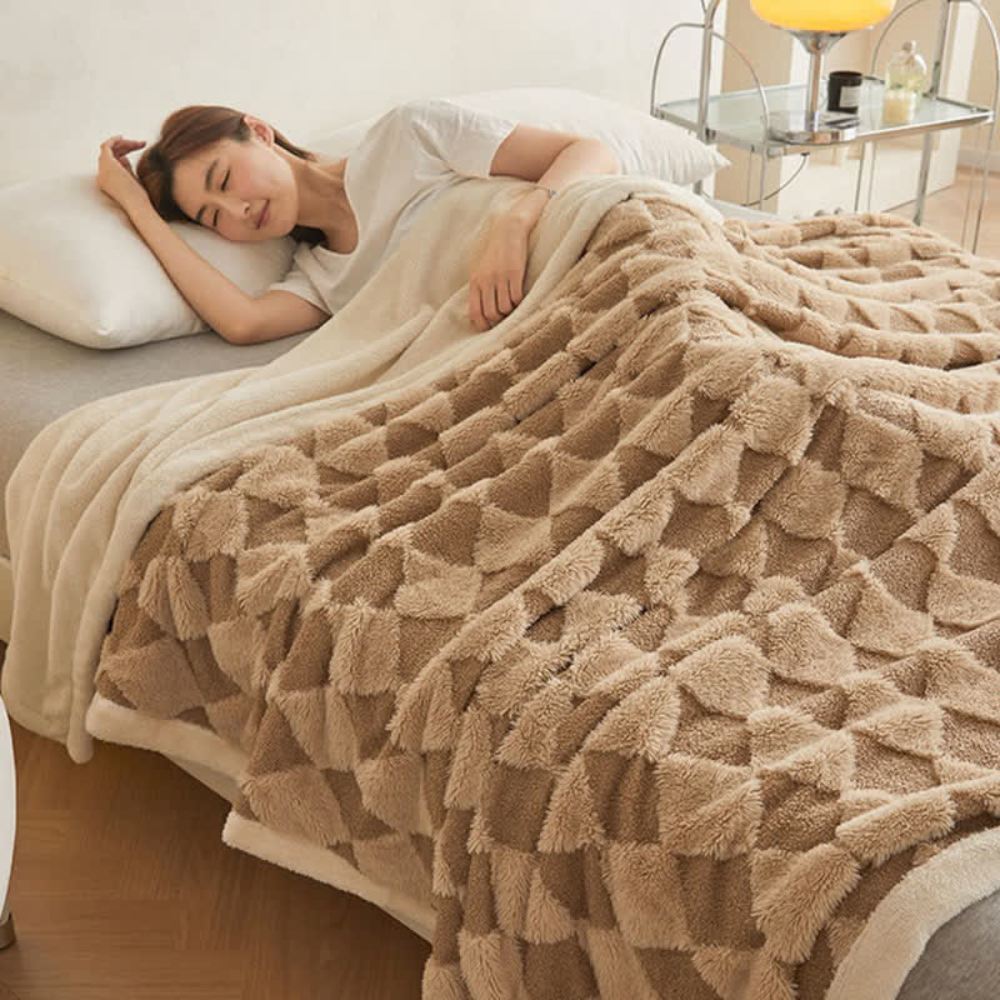 CozyWeave diamantfilt - Elegant soft-touch-komfort MILA Sverige