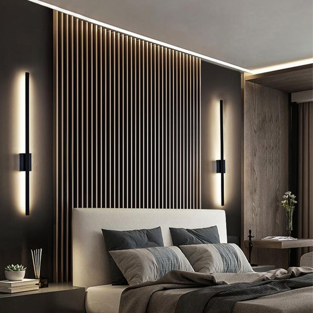 Vägglampa Modern Svart LED Inomhusarmatur Carvallo