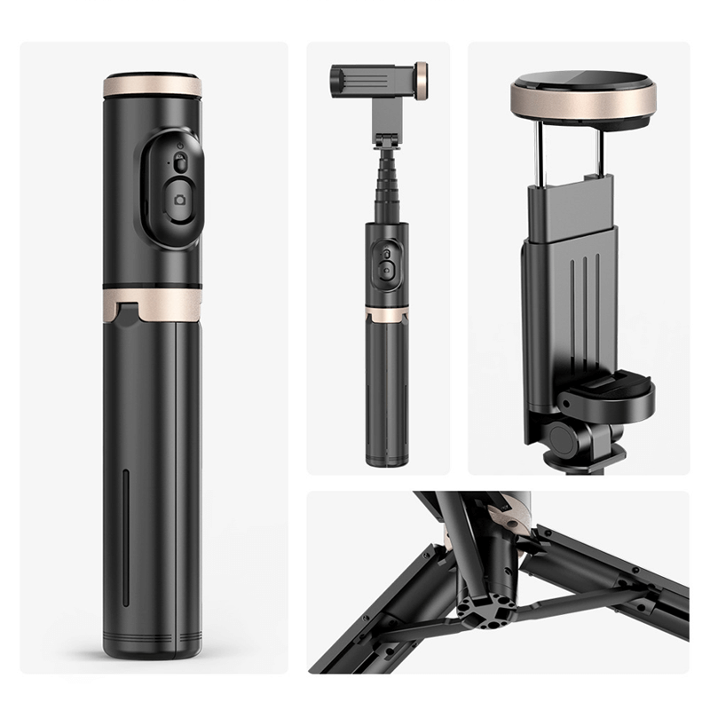 Selfiestick-tripod med Fjärrkontroll-Personligt-BB-Hemnix