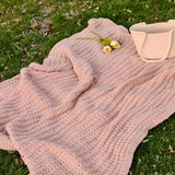Vintage Chunky Knit Filt Carvallo